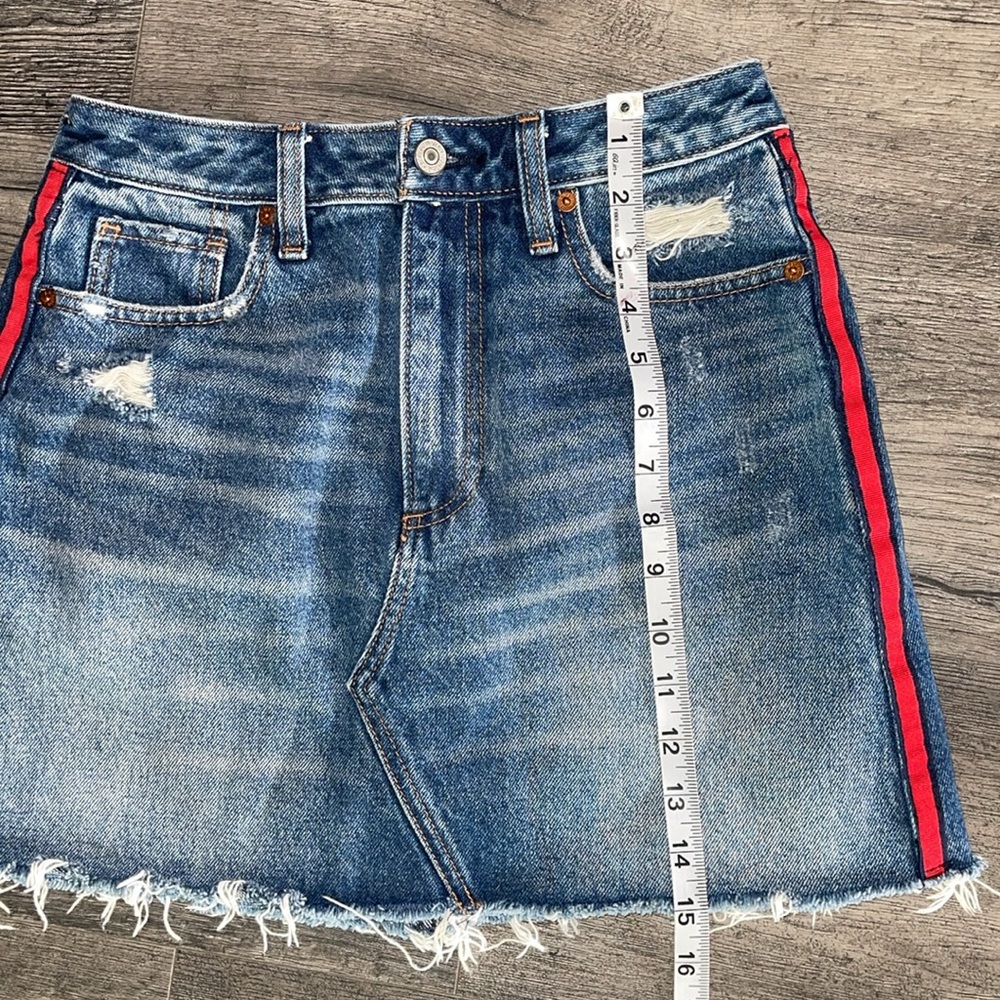 Abercrombie & Fitch vintage Denim Skirt - Picture 5 of 6